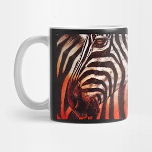 Zebra Sunset Mug